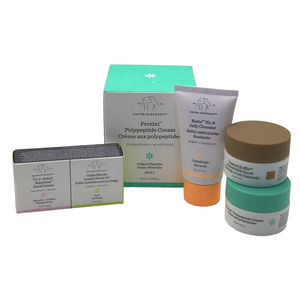 DRUNK ELEPHANT SKINCARE BUNDLE (CREAM, SCRUB, CLEANSER,